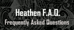 Heathen FAQ